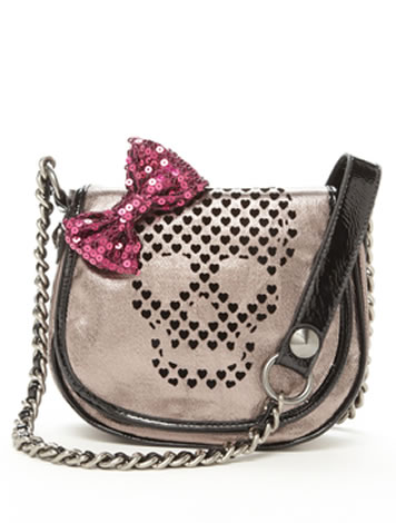 betsey johnson skull crossbody