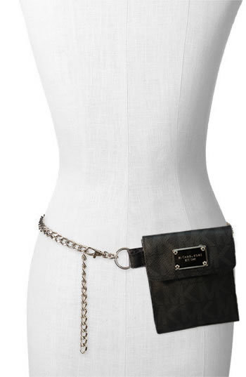 michael kors belt black