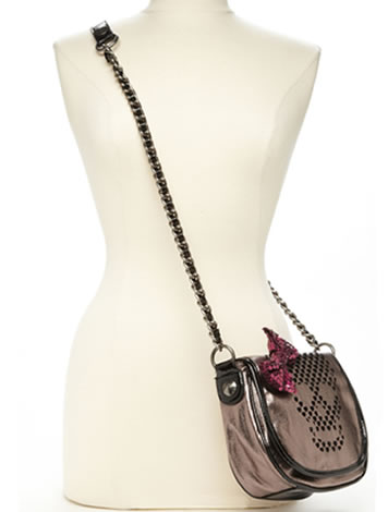 betsey johnson skull crossbody