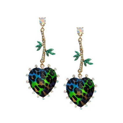 Betsey johnson hot sale bamboo earrings