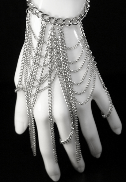 Trendy Cascading Multi-Chain Slave Bracelet