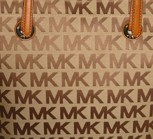 mk canvas tote bag