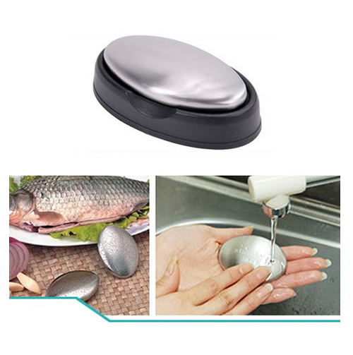 Stainless Steel Soap Odor Remover Bar Deodorant Metal Soap Stainless ...