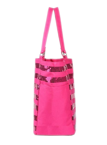Victoria's Secret Pink Sequin Tote Bag 