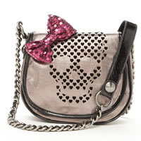 betsey johnson skull crossbody