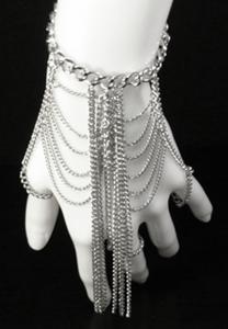 Trendy Cascading Multi-Chain Slave Bracelet