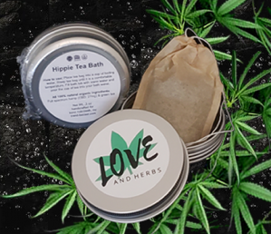 Handcrafted full-spectrum HempCare by Love and Herbs.