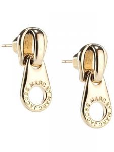 Gold Zipper Earrings Zipper Studs -  Canada